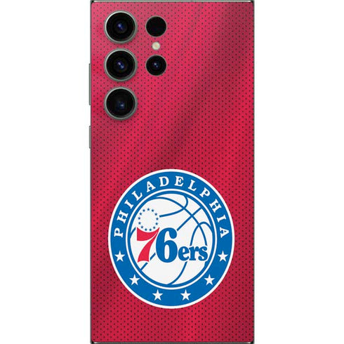 NBA Philadelphia 76ers Jersey Galaxy S25 Ultra Skin